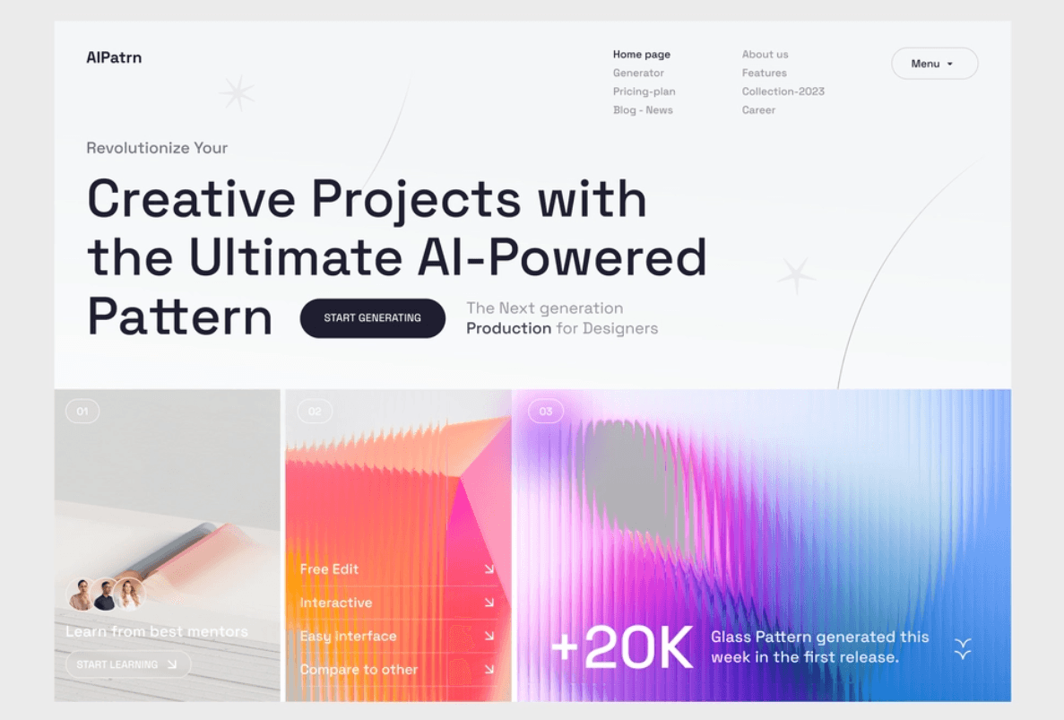 Ai design website