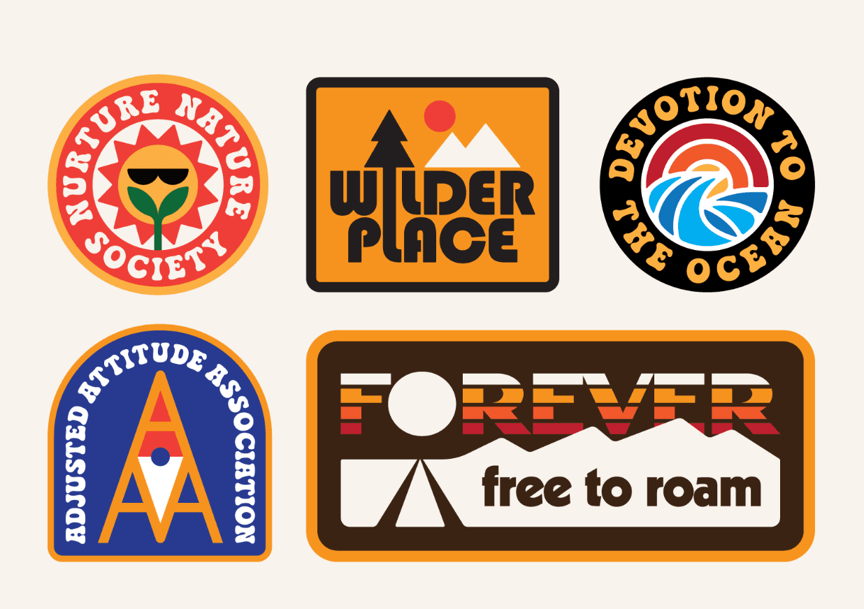 Nostalgia logos design